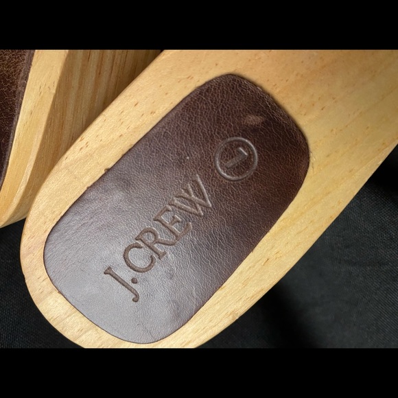 J.Crew-Wood Platform Sandals-Size:7 - Picture 4 of 5